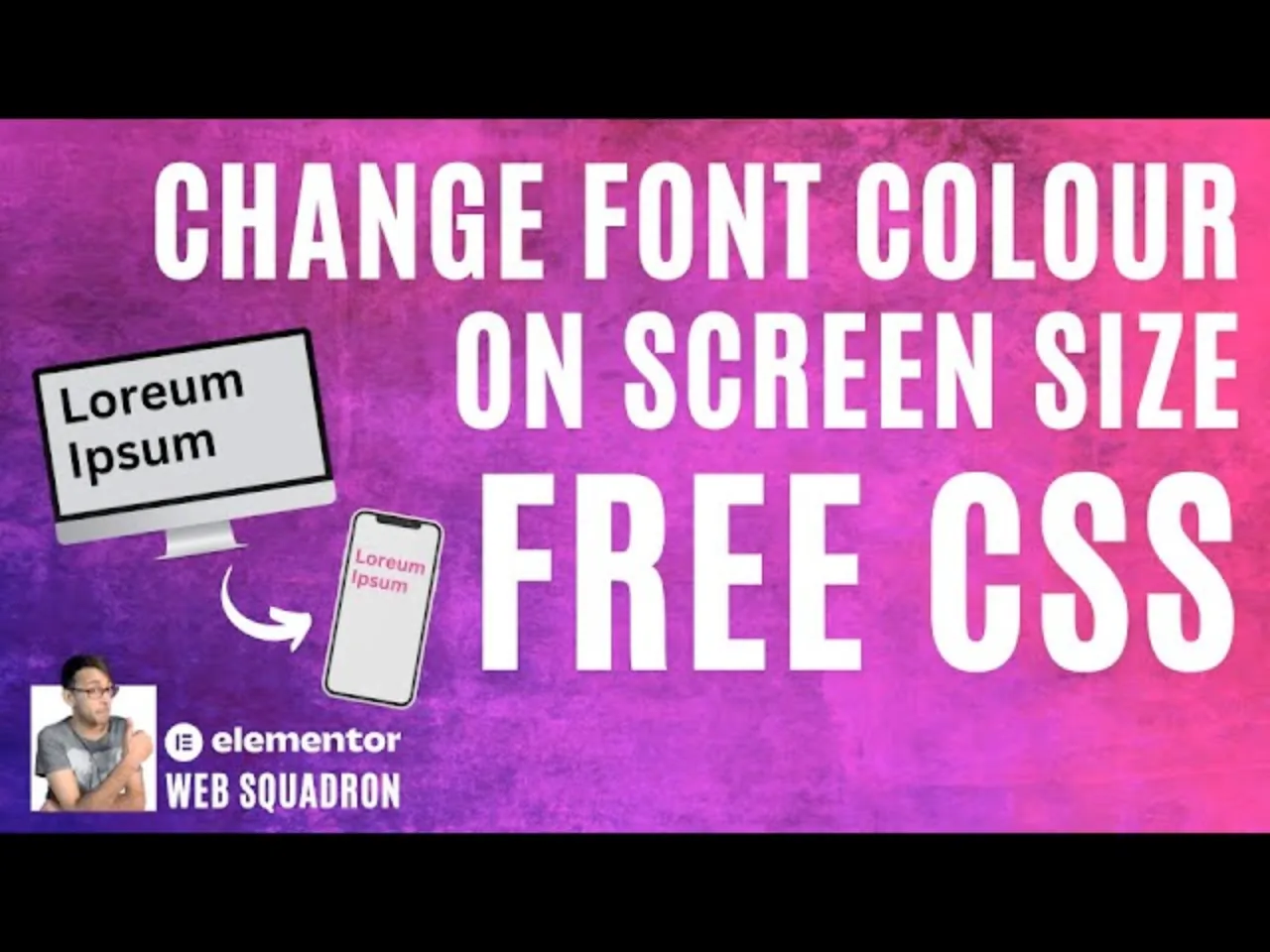 CSS Change Your Elementor Font Color For Mobile Devices Only Helwp