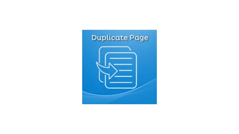 Duplicate Page Logo