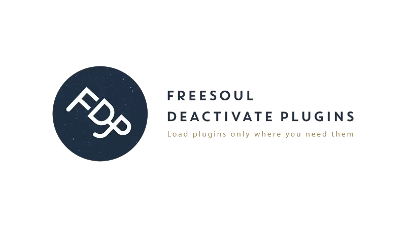 Freesoul Deactivate Plugins Logo